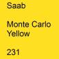 Preview: Saab, Monte Carlo Yellow, 231.